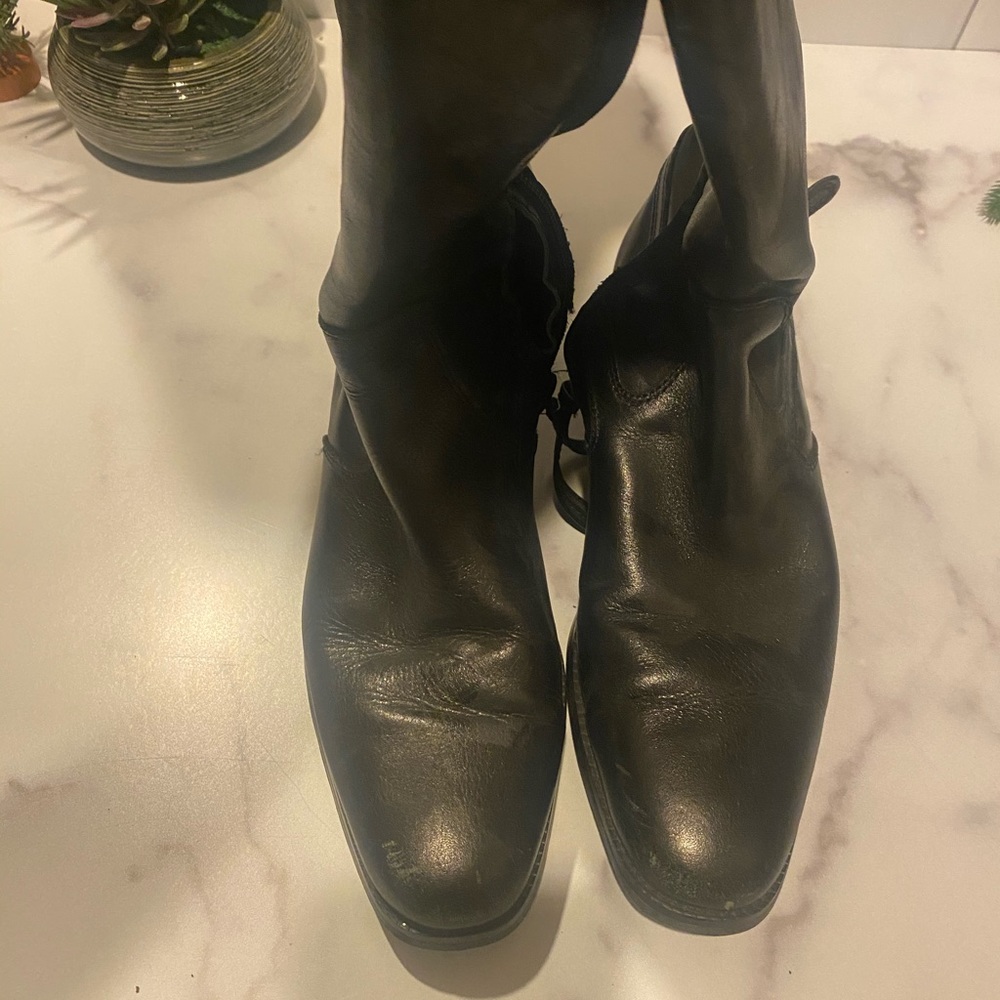 Gently used Ralph Lauren boots for ladies